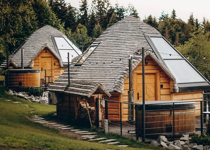 Osada Poli Koniakow - Panoramiczny Domek Nr 4 Z Prywatna Balia I Hydromasazem